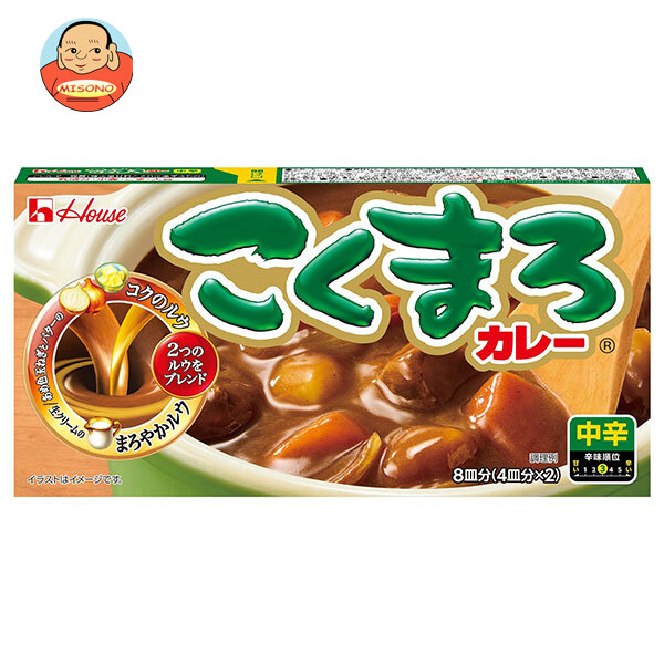 ハウス食品 こくまろカレー 中辛 145g×10個入