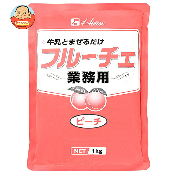 ハウス食品 業務用フルーチェ ピーチ 1kg×6袋入