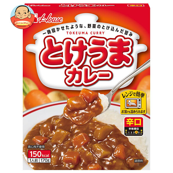 ハウス食品 とけうまカレー 辛口 170g×30個入