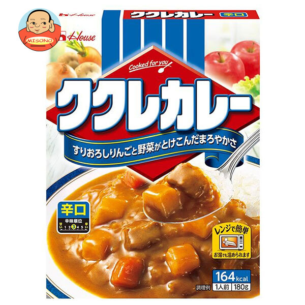 ハウス食品 ククレカレー 辛口 180g×30個入