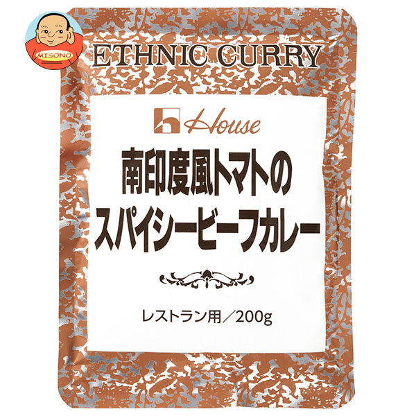 ハウス食品 南印度風トマトのスパイシービーフカレー 200g×30袋入