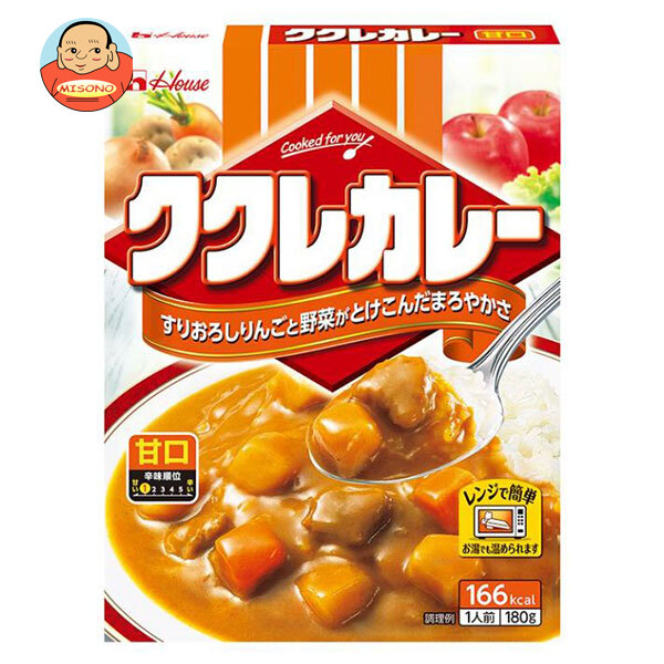 ハウス食品 ククレカレー 甘口 180g×30個入
