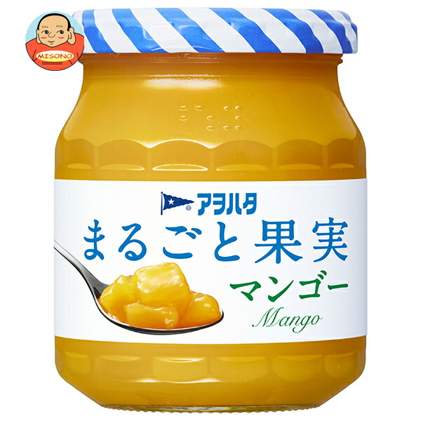 アヲハタ まるごと果実 マンゴー 250g瓶×6個入
