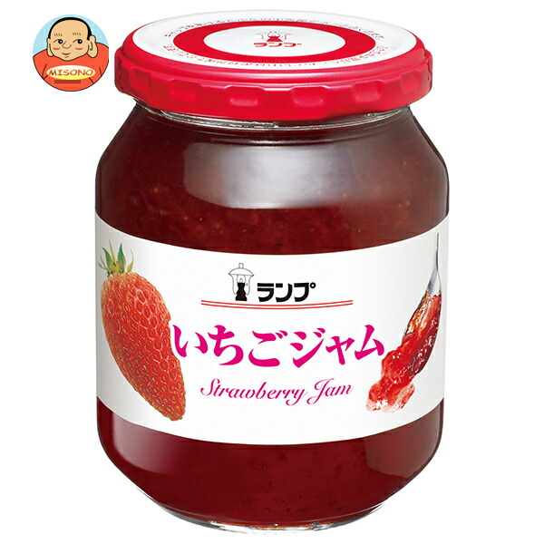 アヲハタ ランプ イチゴジャム 380g瓶×12個入