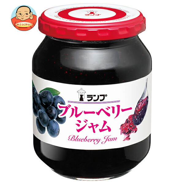 アヲハタ ランプ ブルーベリージャム 380g瓶×12個入