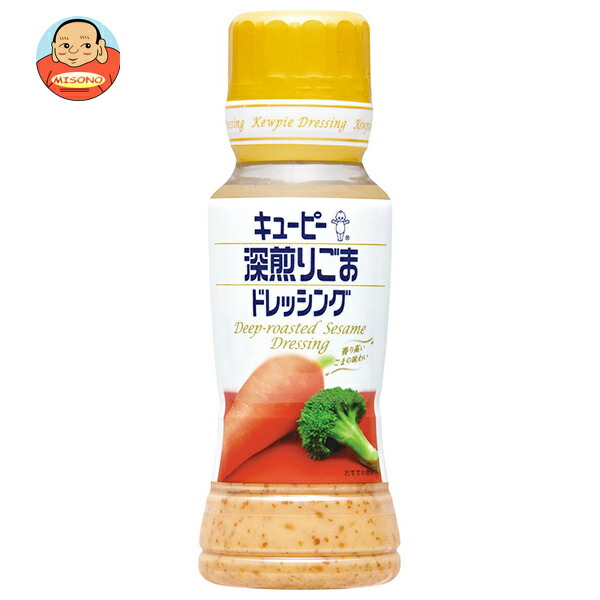 キューピー 深煎りごまドレッシング 180mlペットボトル×12本入