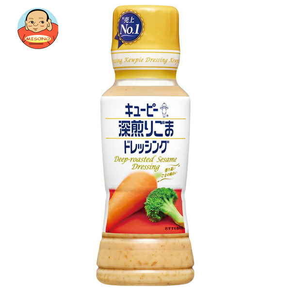 キューピー 深煎りごまドレッシング 180mlペットボトル×12本入