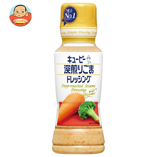 キューピー 深煎りごまドレッシング 180mlペットボトル×12本入