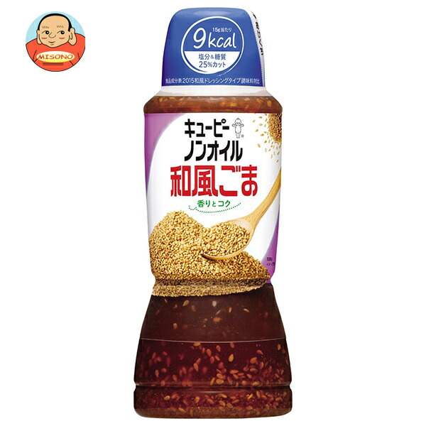 キューピー ノンオイル和風ごま 380mlペットボトル×6本入
