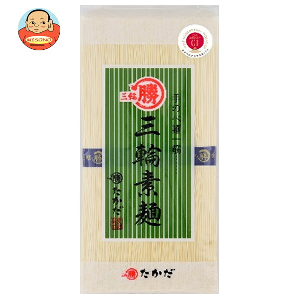マル勝高田 三輪素麺 大判 500g×20個入