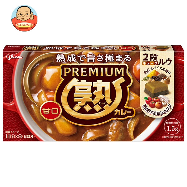 江崎グリコ プレミアム熟カレー 甘口 160g×10個入