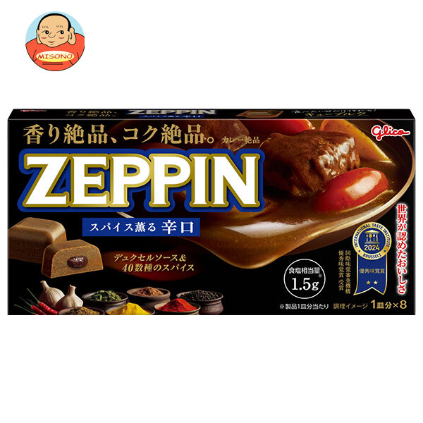 江崎グリコ カレーZEPPIN 辛口 175g×10個入