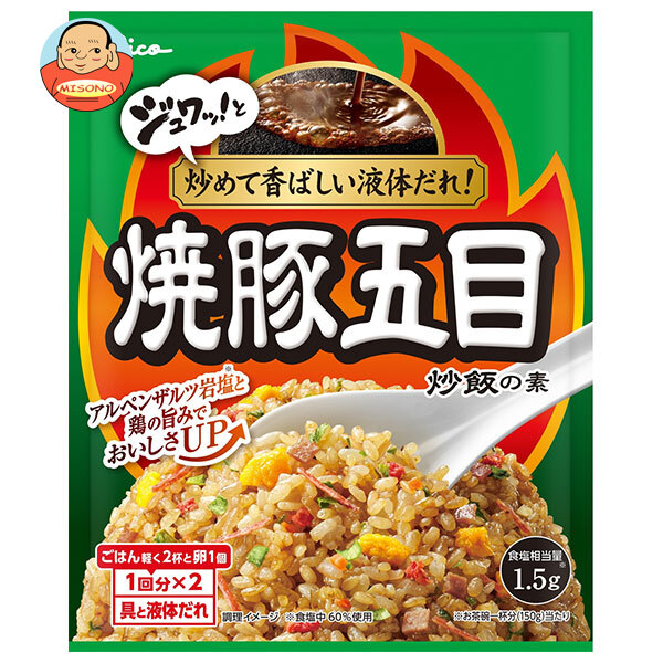 江崎グリコ グリコ 焼豚五目炒飯の素 44.2g×10袋入