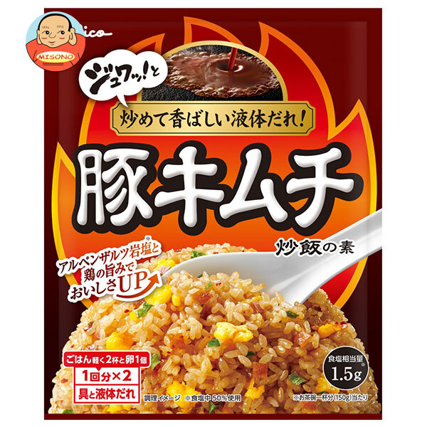 江崎グリコ グリコ 豚キムチ炒飯の素 43.6g×10袋入