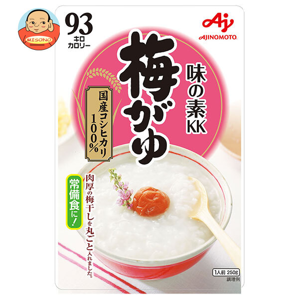 味の素 味の素KKおかゆ 梅がゆ 250gパウチ×27(9×3)袋入