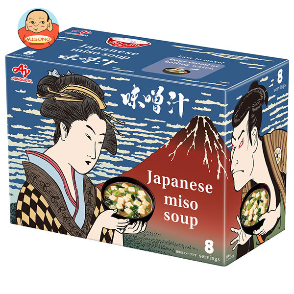味の素 具たっぷり味噌汁 豆腐 インバウンド向け特別パッケージ 8食×1箱入