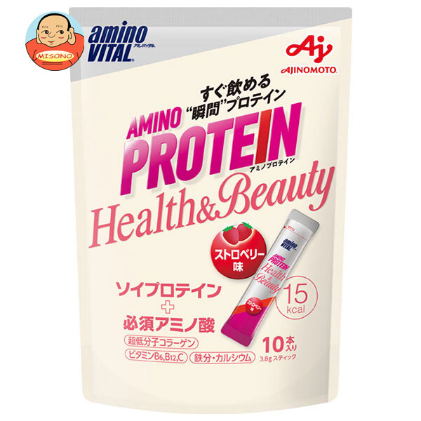 味の素 アミノバイタル アミノプロテイン for woman(フォー ウーマン) 38g(10本入り)×20個入