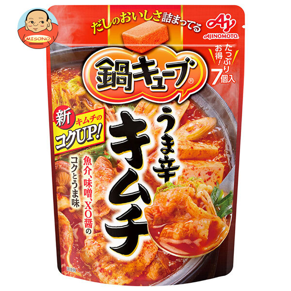味の素 鍋キューブ うま辛キムチ (8.4g×7個)×8袋入