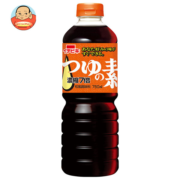 イチビキ つゆの素 750mlペットボトル×8本入