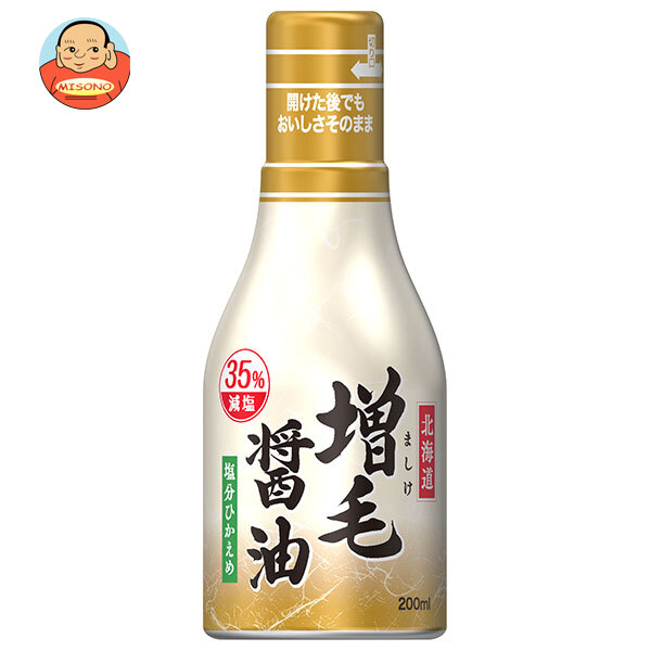 イチビキ 増毛(ましけ)醤油 200mlペットボトル×10本入