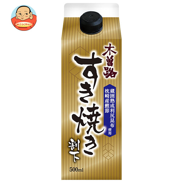 イチビキ 木曽路 すき焼き割下 500ml紙パック×12本入