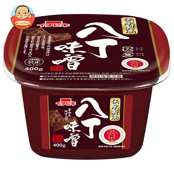 イチビキ 伝承製法 八丁味噌 400g×6個入