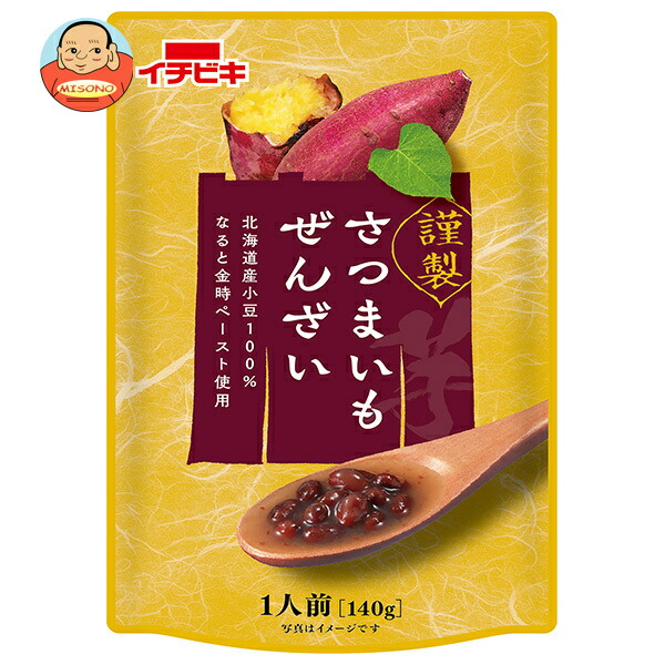 イチビキ 謹製 さつまいもぜんざい 140g×10袋入