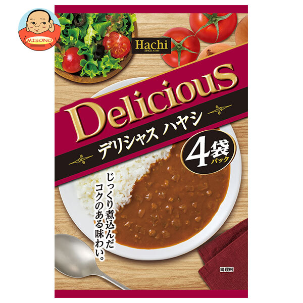 ハチ食品 デリシャス ハヤシ (150g×4袋)×12個入