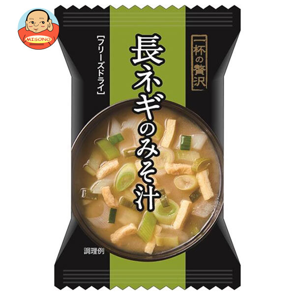 ハチ食品 一杯の贅沢 長ネギのみそ汁 10食×2個入