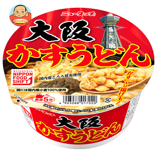 ヤマダイ ニュータッチ 大阪かすうどん 100g×12個入