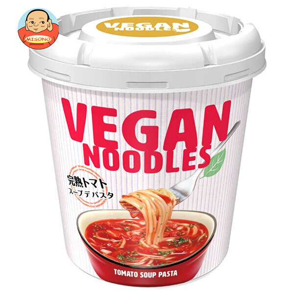 ヤマダイ ヴィーガンヌードル 完熟トマト スープデパスタ 57g×12個入