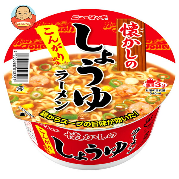 ヤマダイ ニュータッチ 懐かしのしょうゆラーメン 78g×12個入