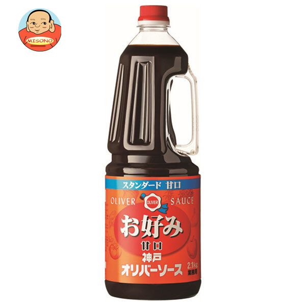 オリバーソース スタンダード 甘口お好みソース 2.1kg×6本入