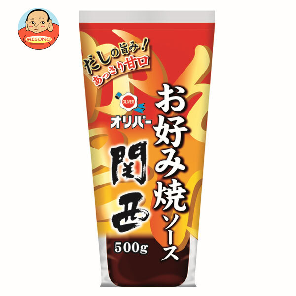 オリバーソース お好み焼ソース 関西 500g×12本入