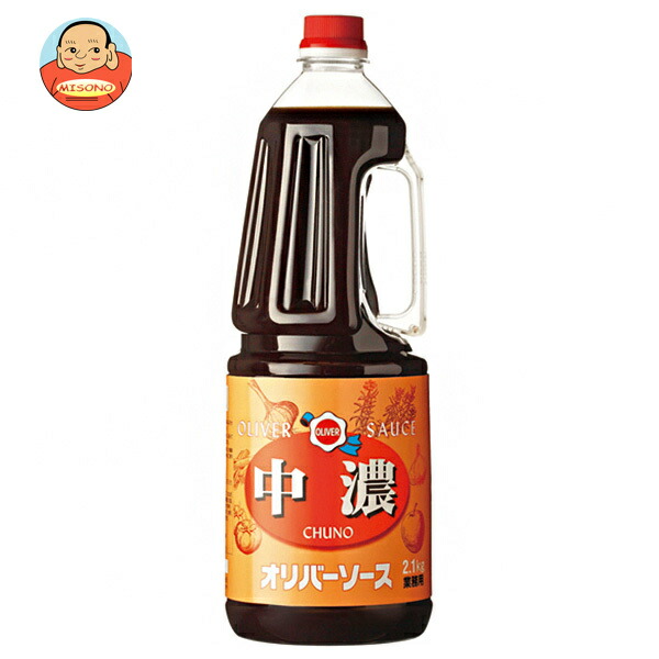オリバーソース 特級中濃ソース 2.1kg×6本入