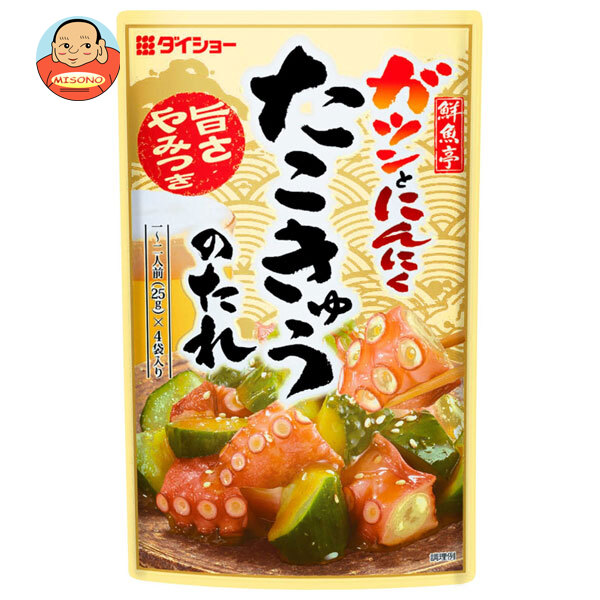 ダイショー 鮮魚亭 ガツンとにんにく たこきゅうのたれ 100g×40袋入