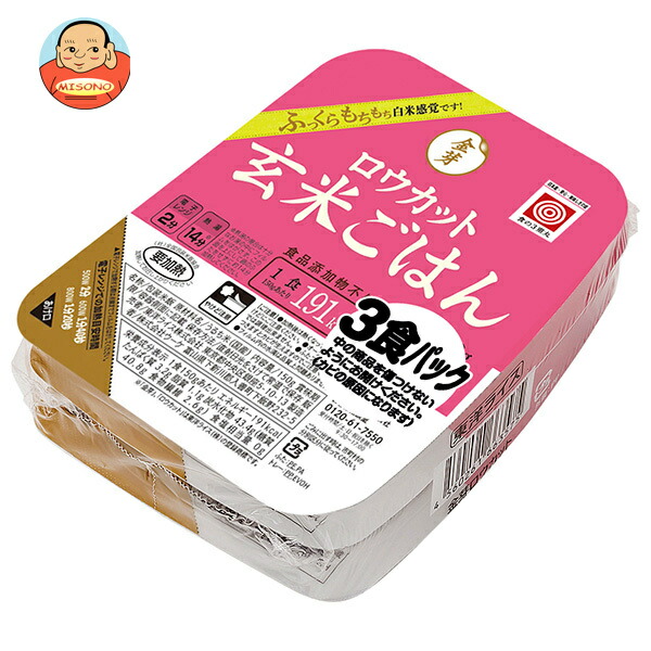 東洋ライス 金芽ロウカット玄米ごはん (150g×3)×8個入