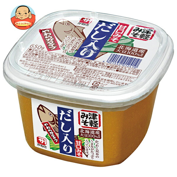 マルコメ 甘口みそ だし入り 650g×8個入