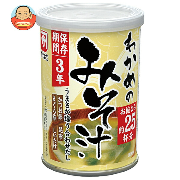 マルコメ 備蓄用 顆粒みそ汁 わかめ 189g×12個入