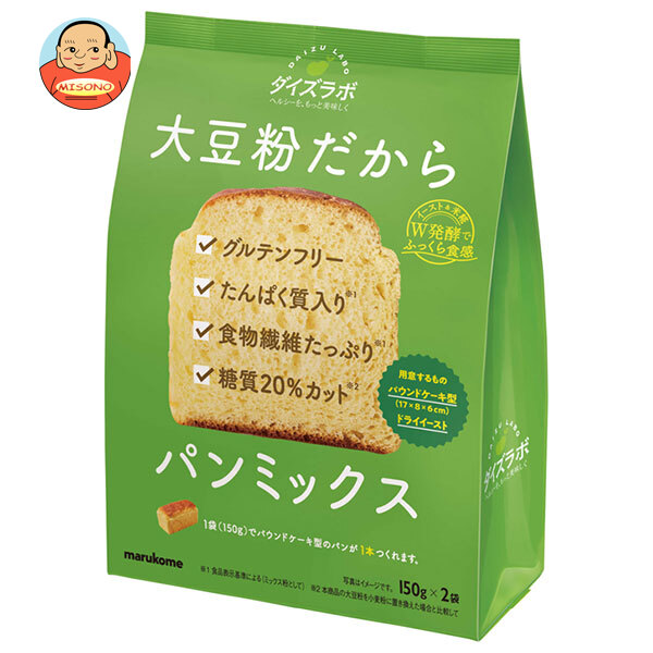 マルコメ ダイズラボ 大豆粉のパンミックス 300g×12袋入