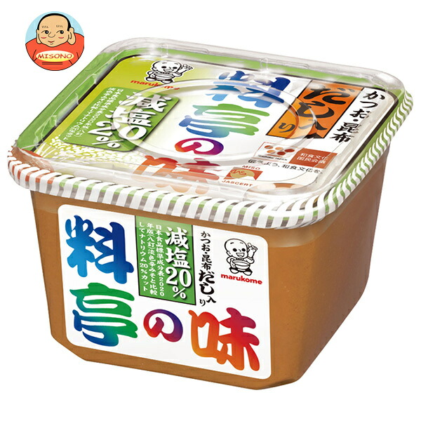 マルコメ だし入り料亭の味 減塩 750g×8個入