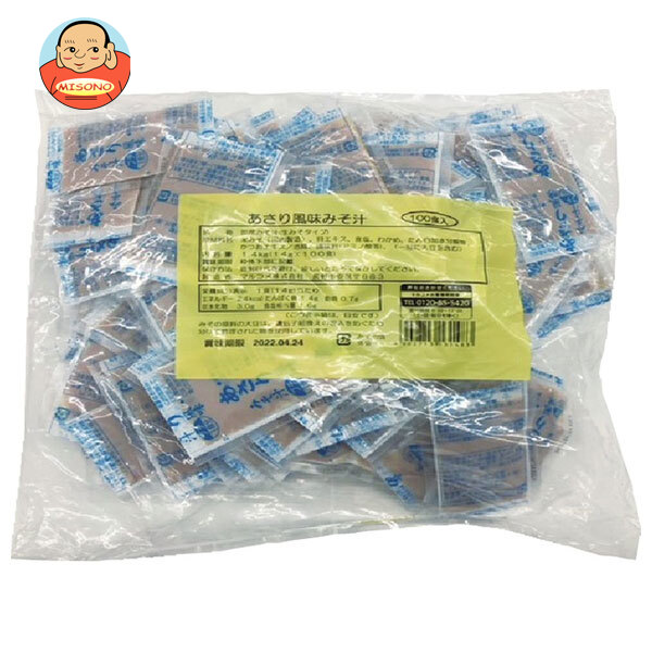 マルコメ 業務用生みそ汁 あさり 100食×6袋入
