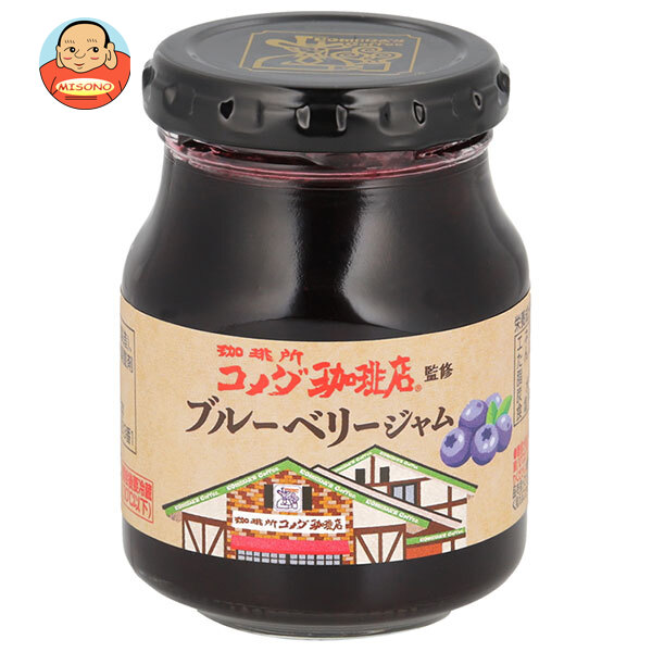 スドージャム コメダ珈琲店監修 ブルーベリージャム 200g瓶×12個入