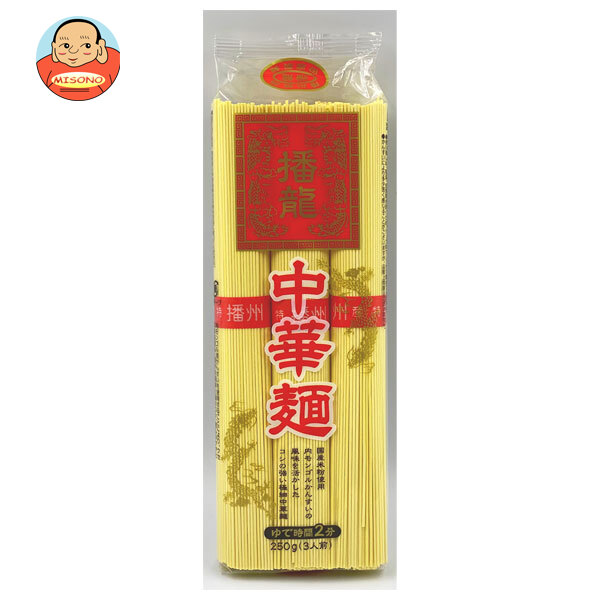 田靡製麺 播龍 中華麺(米粉入り) 250g×20袋入