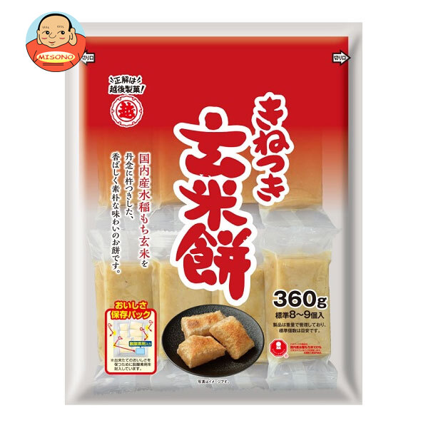 越後製菓 きねつき玄米餅 360g×12袋入