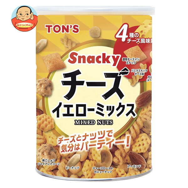 東洋ナッツ トン チーズイエローミックス缶 230g缶×12個入