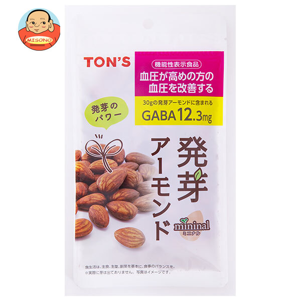 東洋ナッツ トン 機能性 発芽アーモンド 60g×10袋入