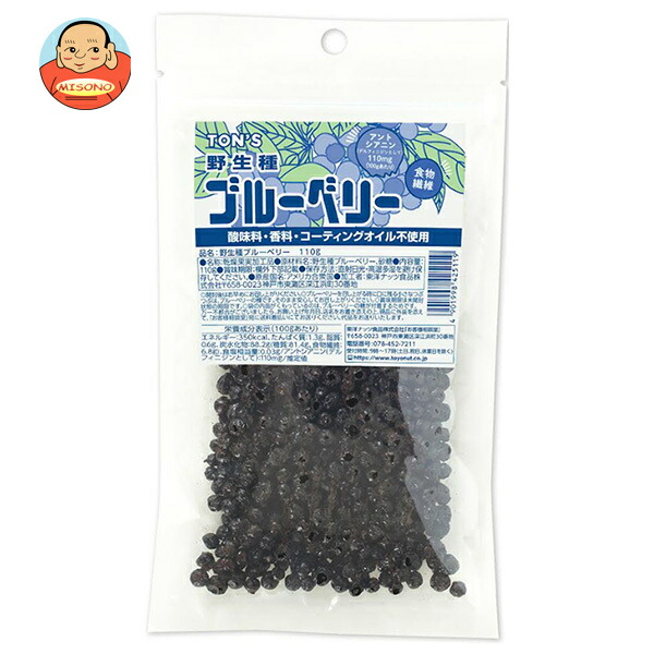 東洋ナッツ 野生種 ブルーベリー 110g×10袋入