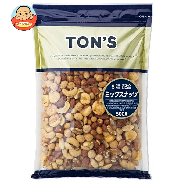 東洋ナッツ トン ミックスナッツ 500g×1袋入