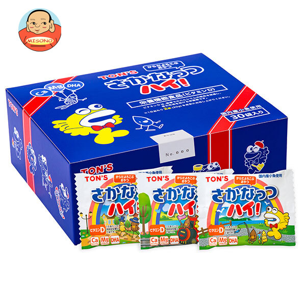 東洋ナッツ トン さかなっつハイ! (10g×30袋)×1箱入